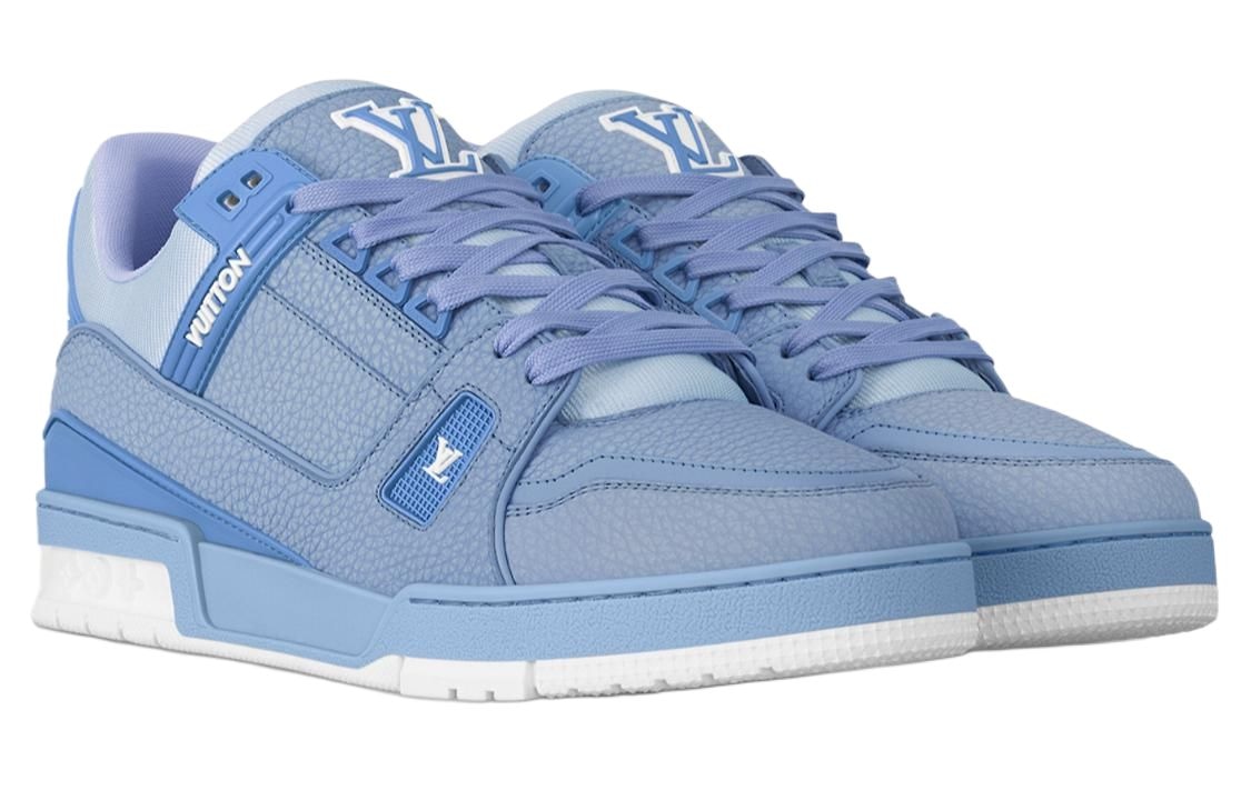 Louis Vuitton Trainer Low Blue — фото 8