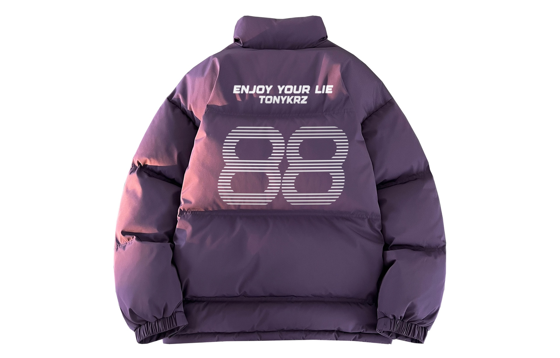 Tonykrz Logo Stripe Down Jacket — фото 8