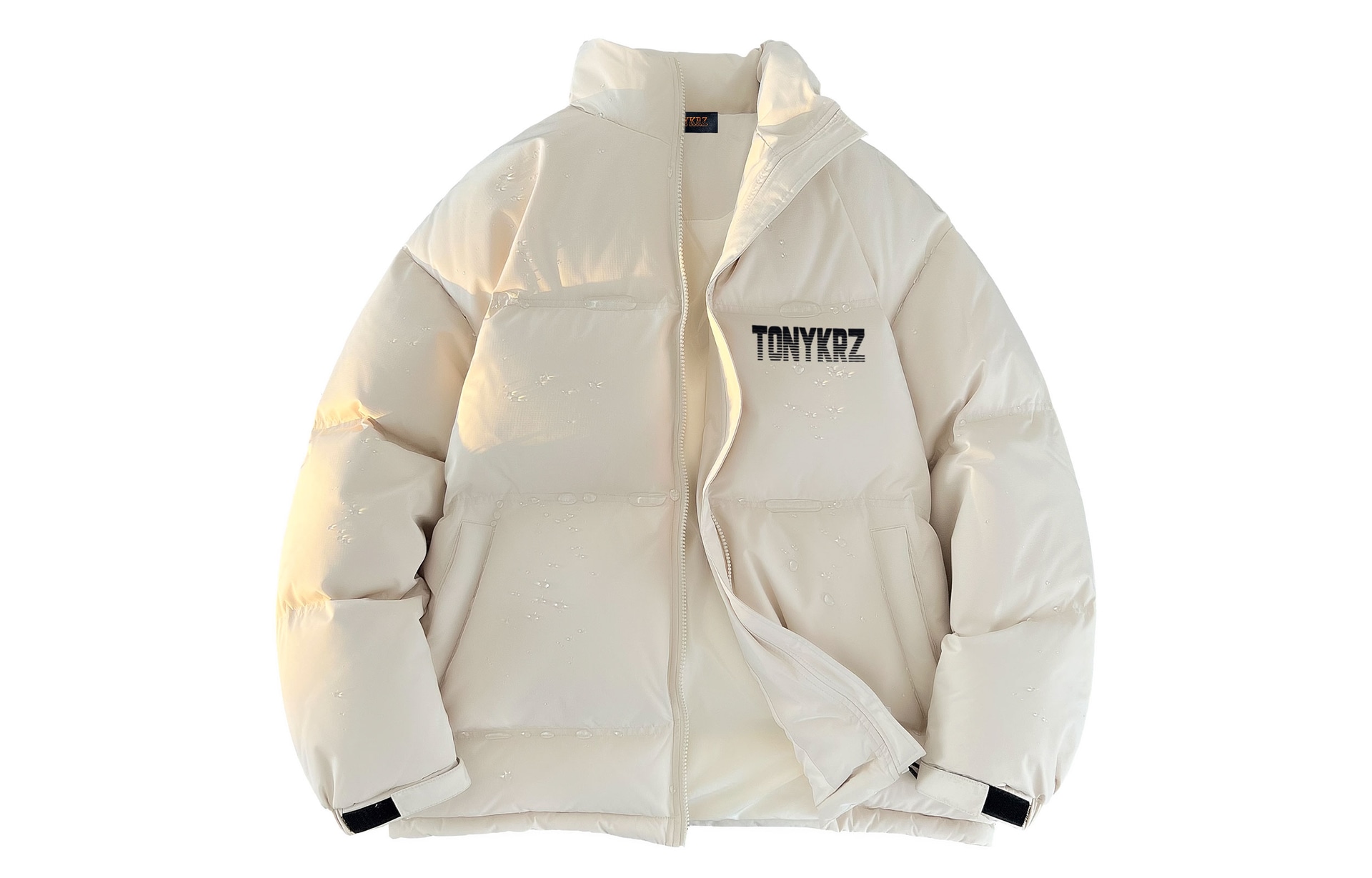Tonykrz Logo Stripe Down Jacket — фото 11