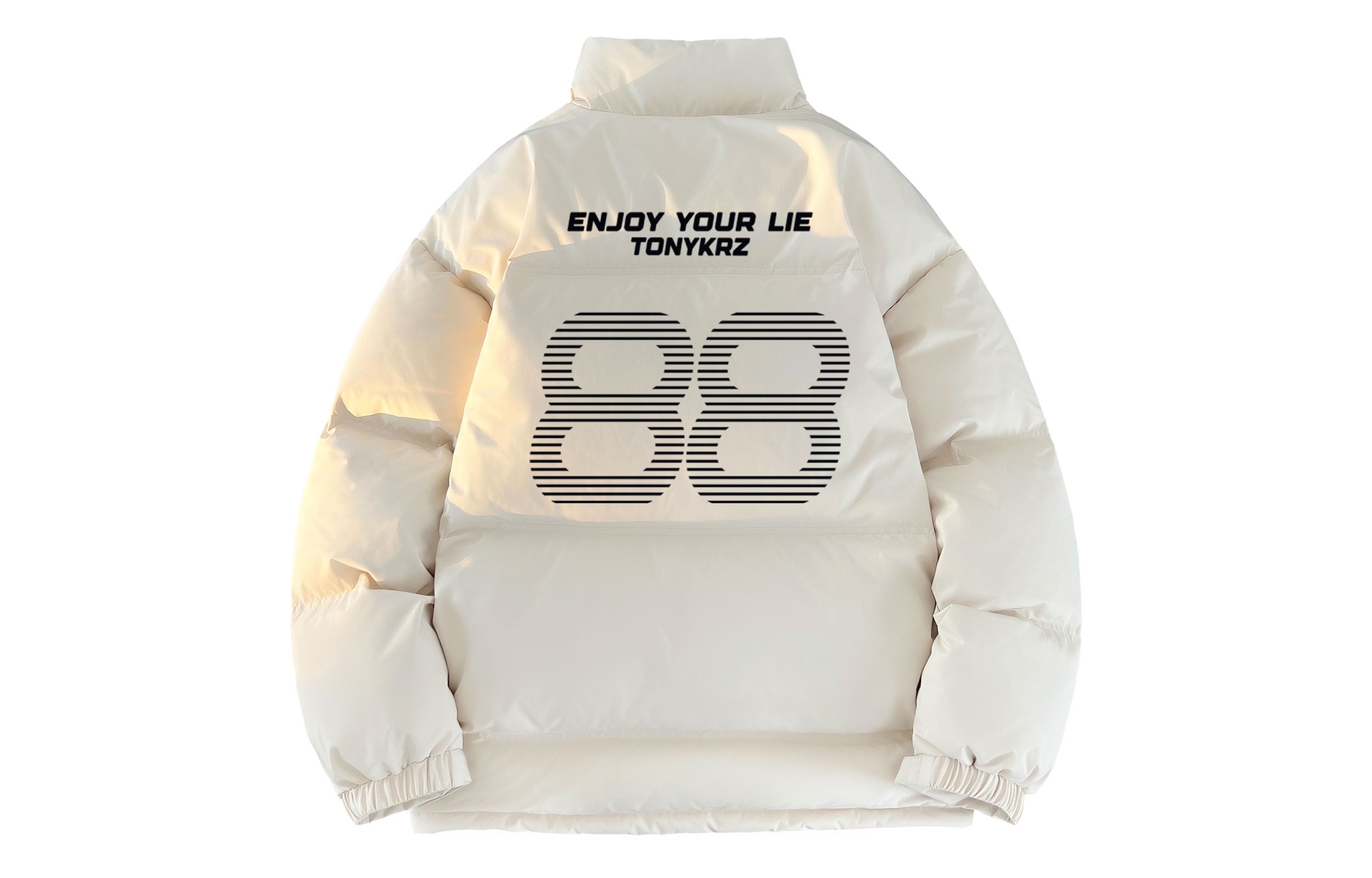 Tonykrz Logo Stripe Down Jacket — фото 10