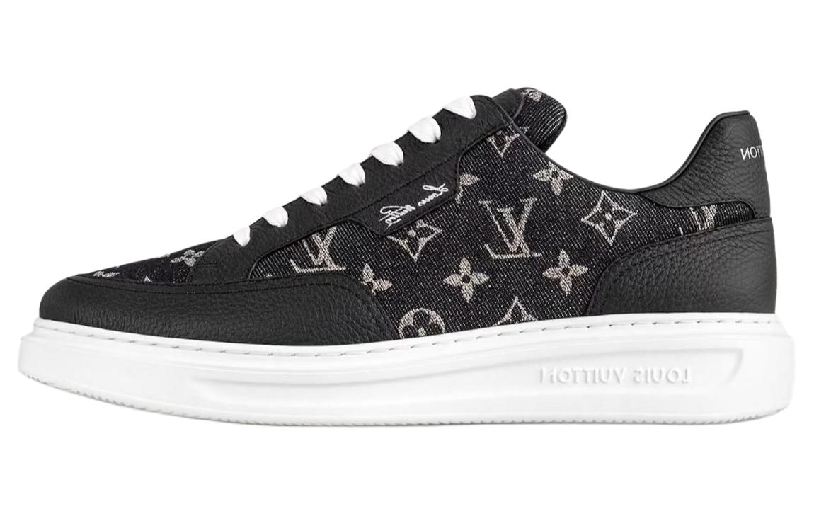 Louis Vuitton Beverly Hills Low Sneakers Black — фото 5