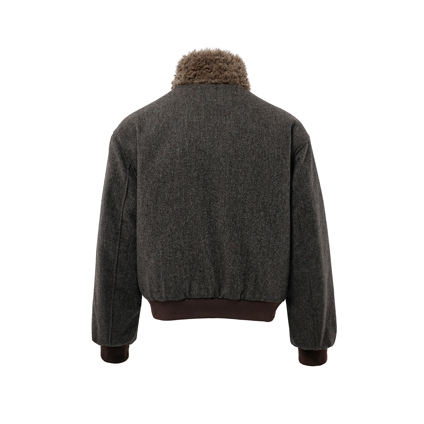 Benmyshower Wool Collar Padded Coat — фото 1
