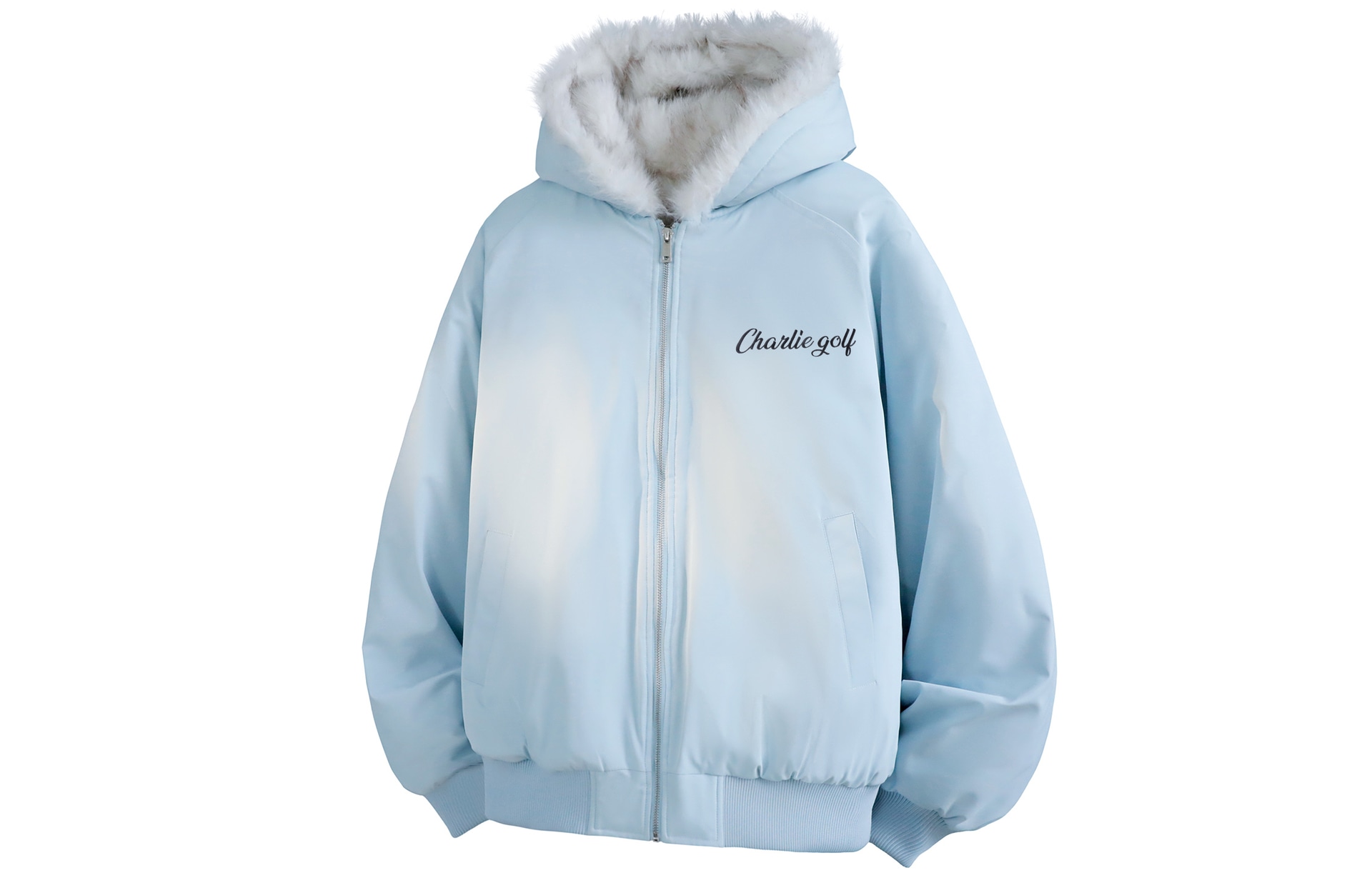 Charlie Golf Signature Hooded Cotton Jacket — фото 10