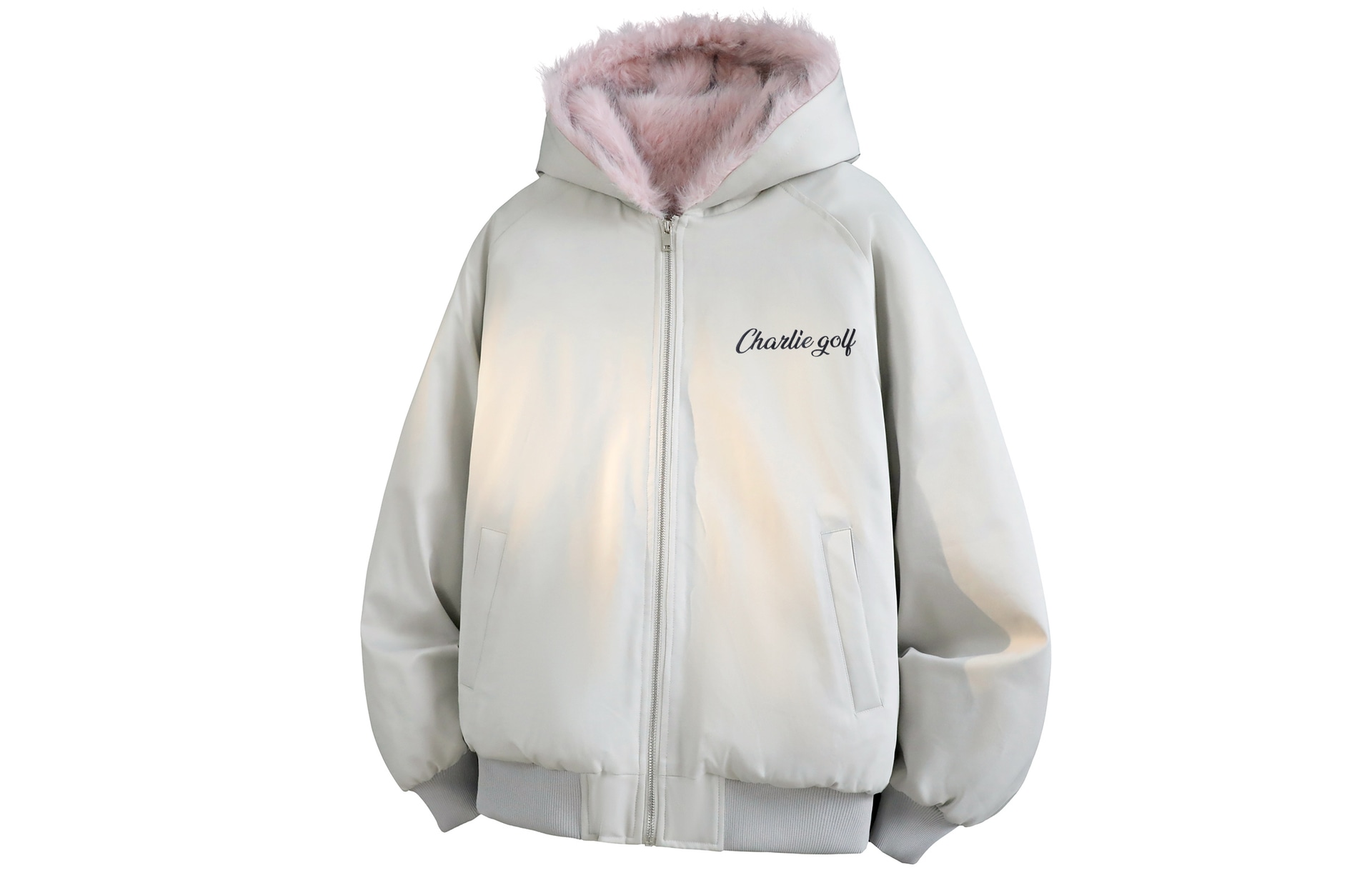 Charlie Golf Signature Hooded Cotton Jacket — фото 7