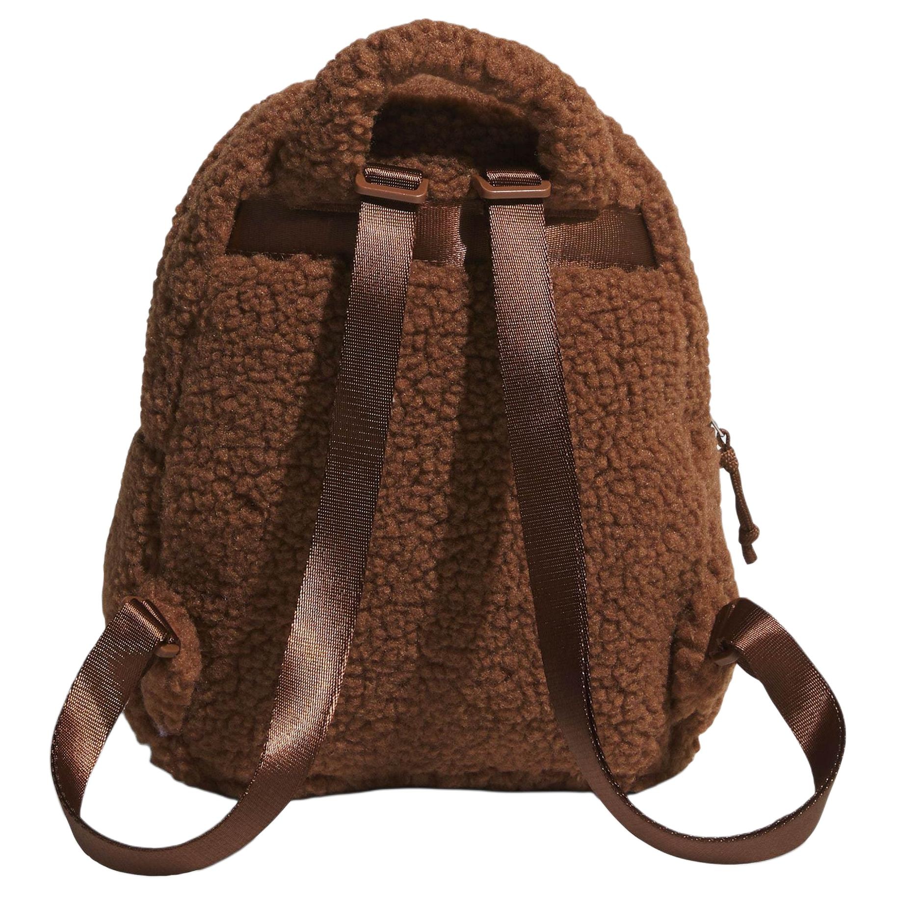 Adidas 9L Plush Backpack Soft Brown — фото 3