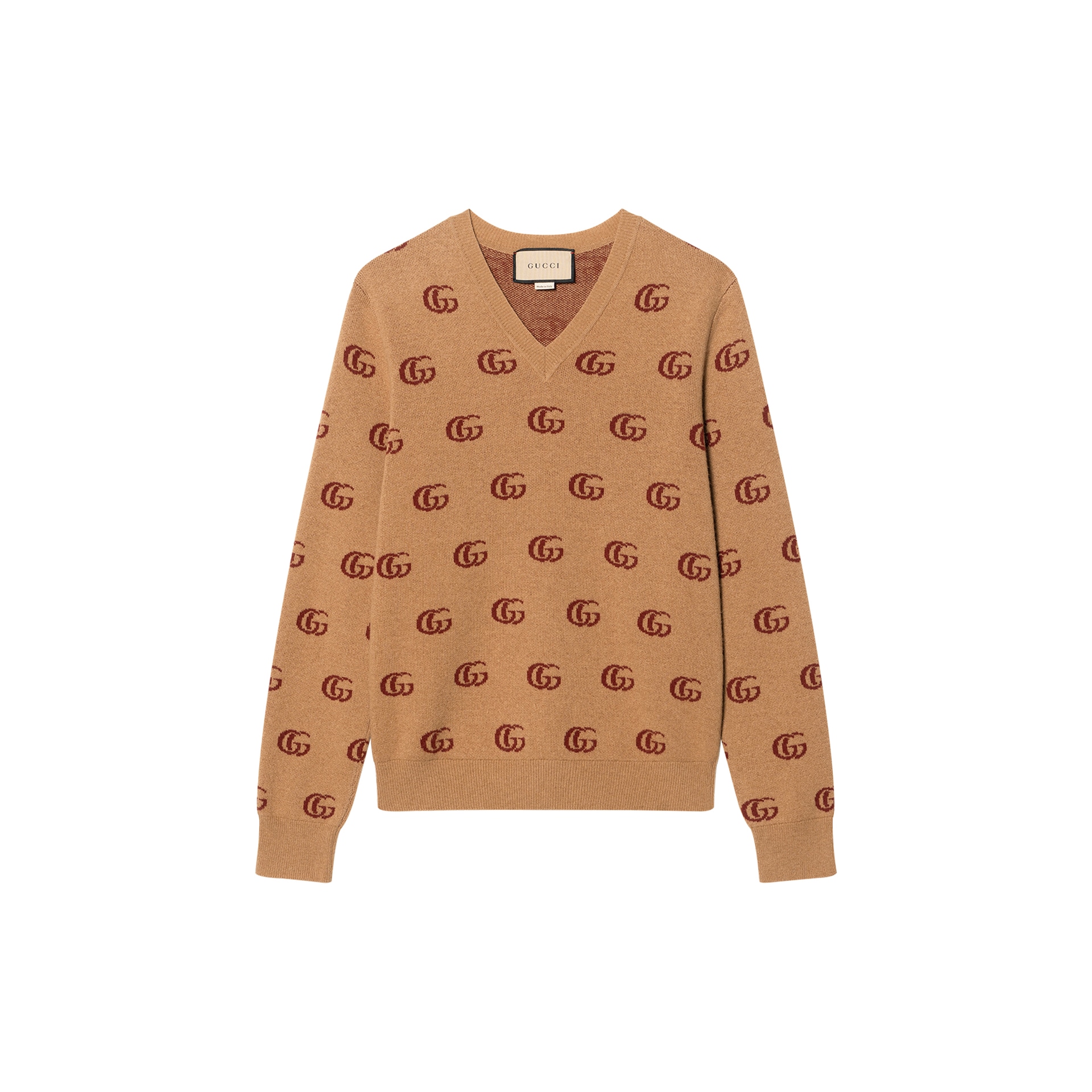 Gucci V-Neck Wool Sweater