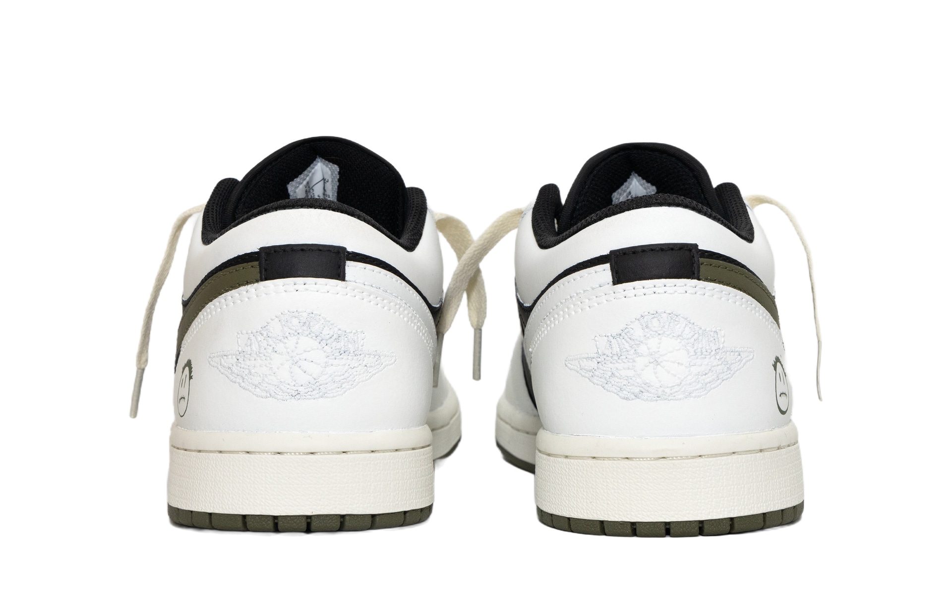 Jordan Air Jordan 1 Low OG "Black Green Olive" — фото 9