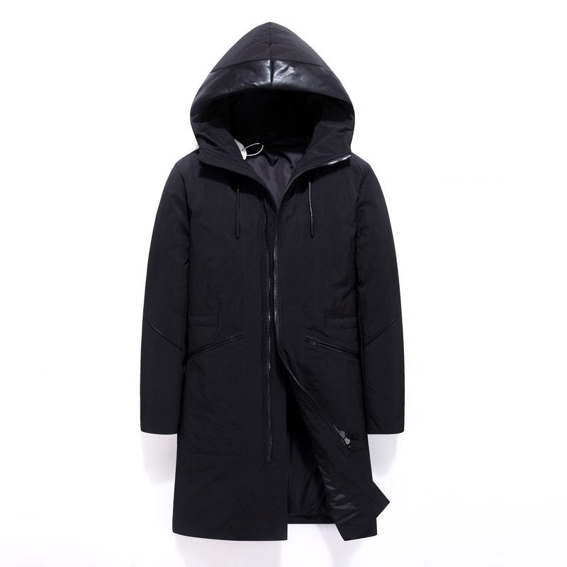 FORHUG Basic Mid-Length Down Jacket