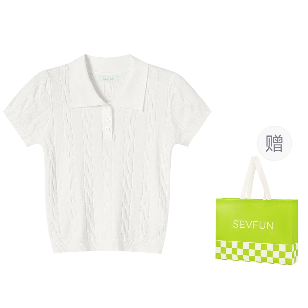 7 SEVFUN 七色纺 7 SEVFUN Polo T