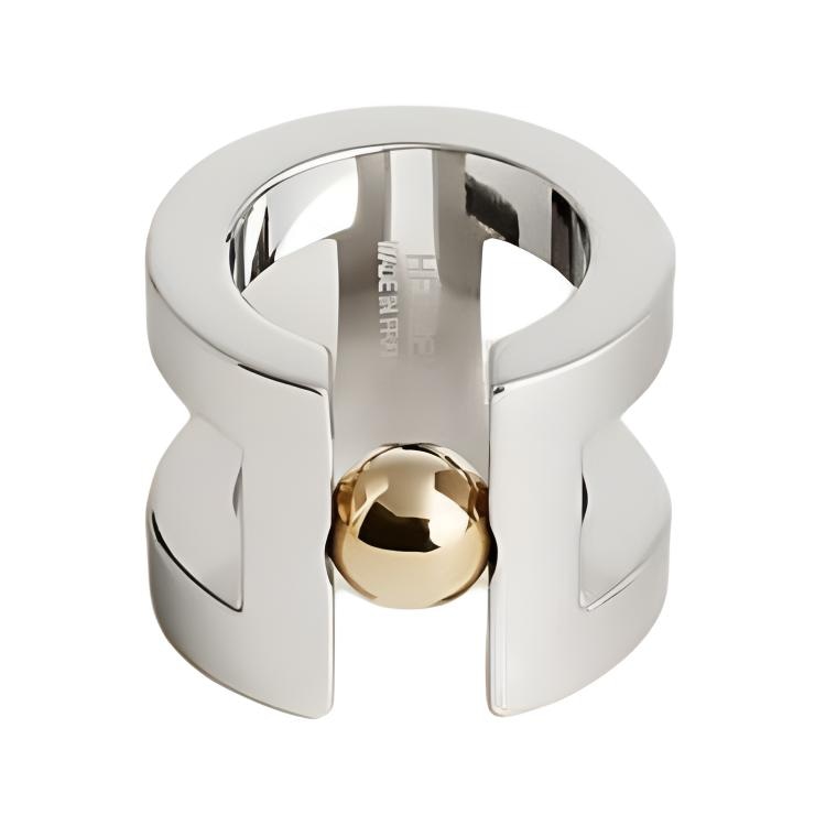 Hermes Mini H Perle Twilly Ring