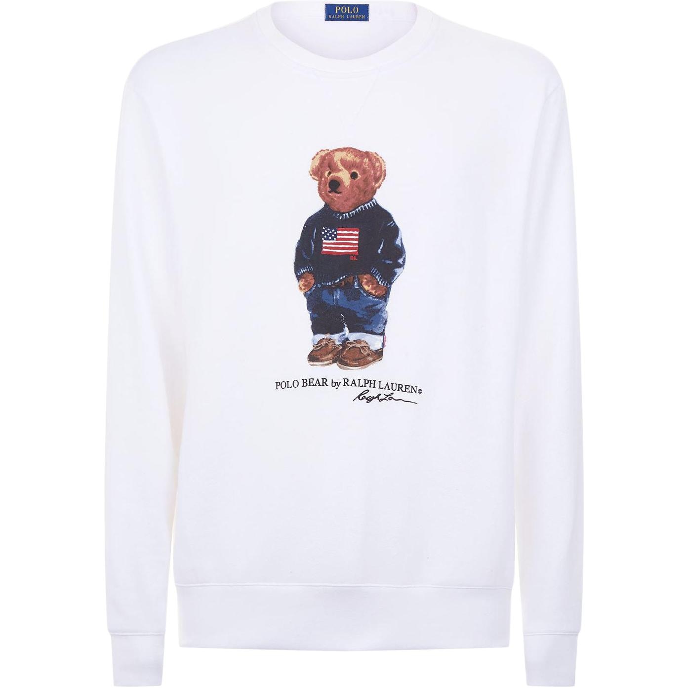 Polo Ralph Lauren Bear Print Crewneck Sweatshirt