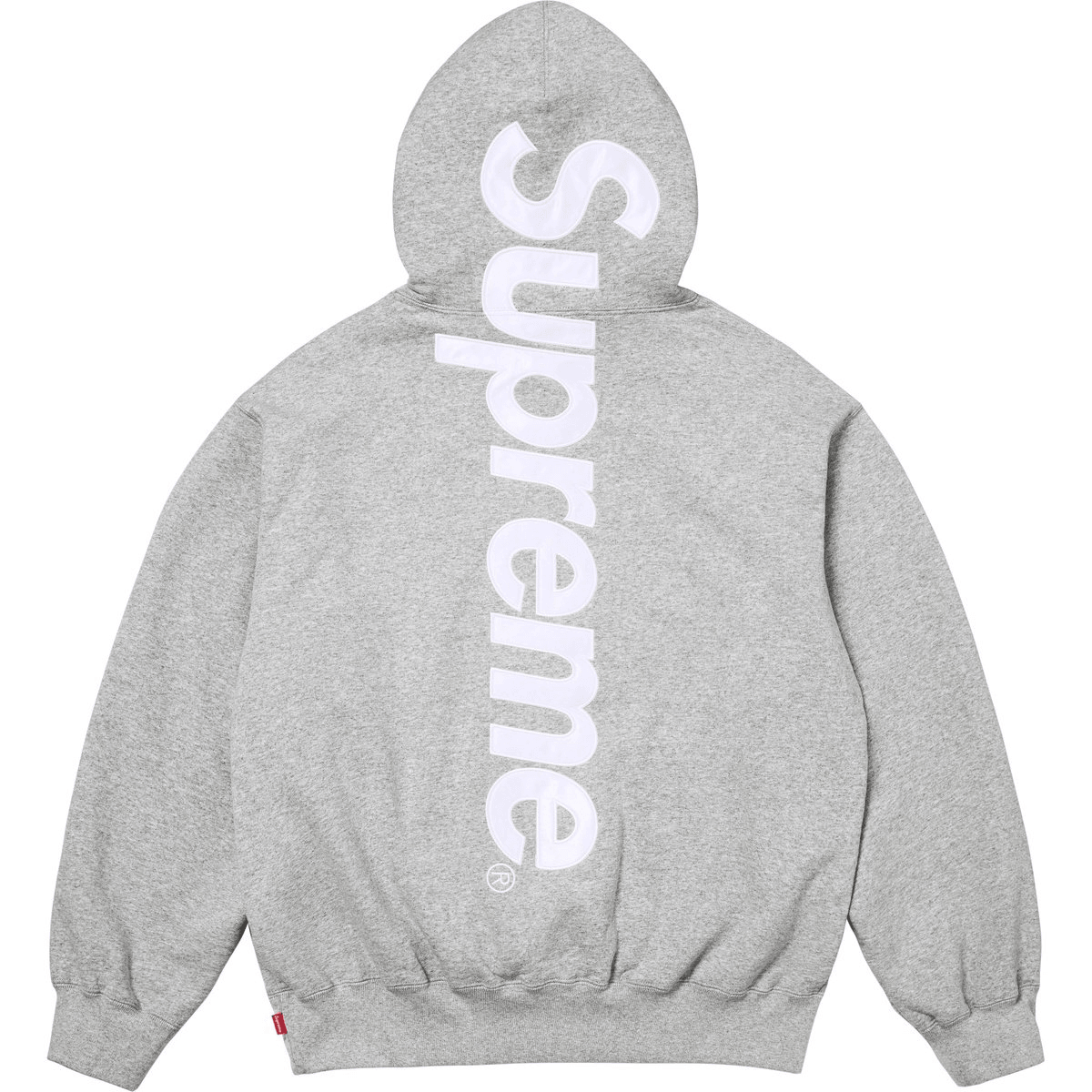 Supreme FW25 Satin Appliqué Hooded Sweatshirt