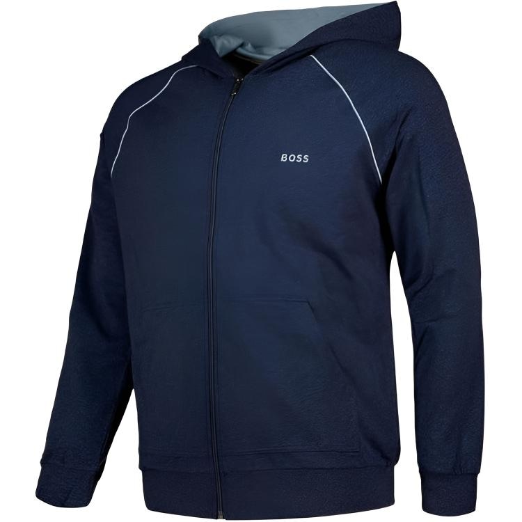 Hugo Boss Striped Letter Hoodie Jacket — фото 2
