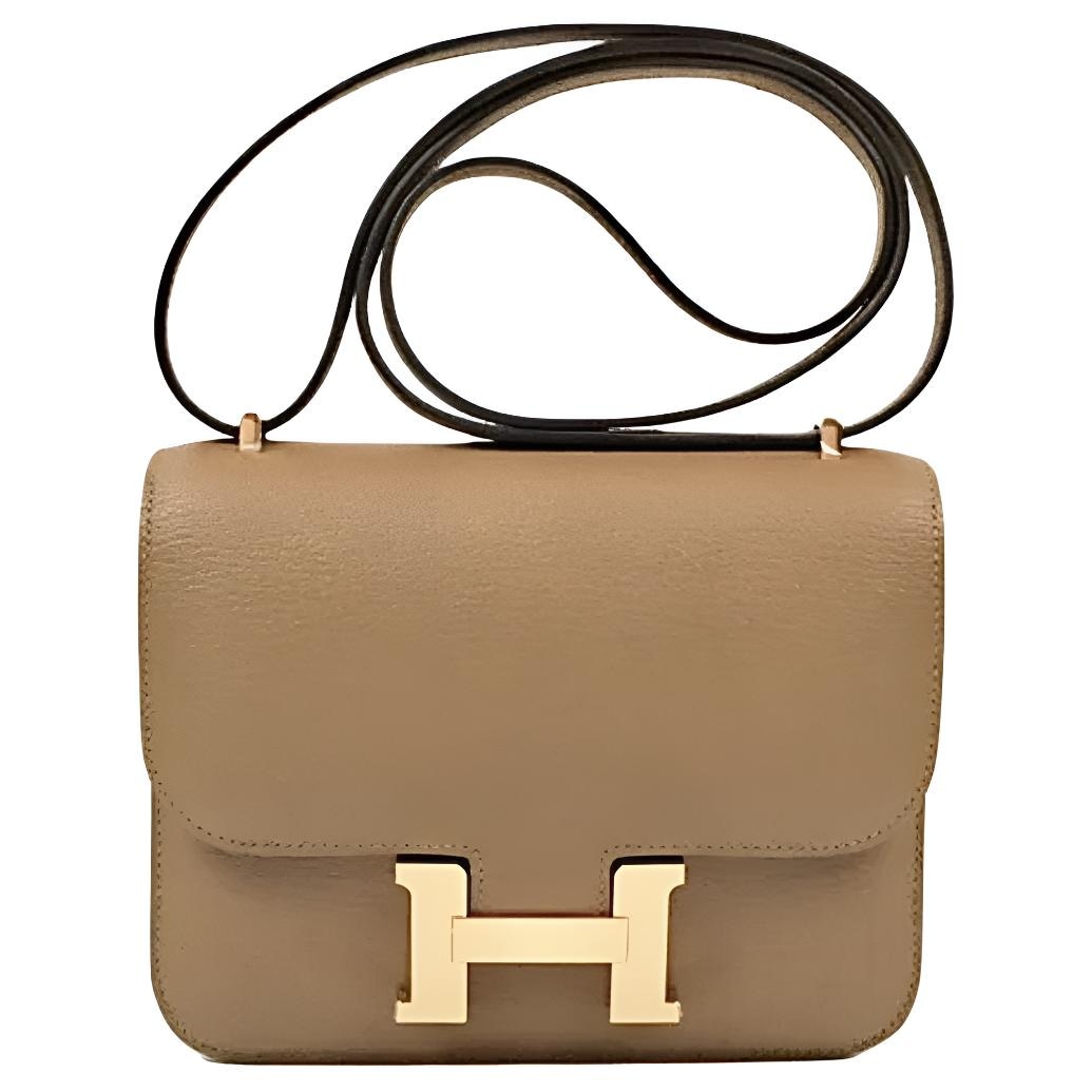 Сумка Hermes Constance 19 Tan