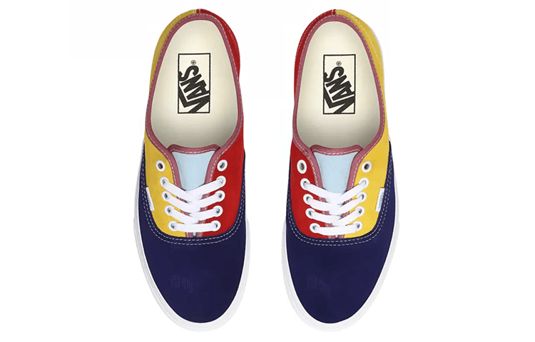 Vans Authentic Yellow Red — фото 8
