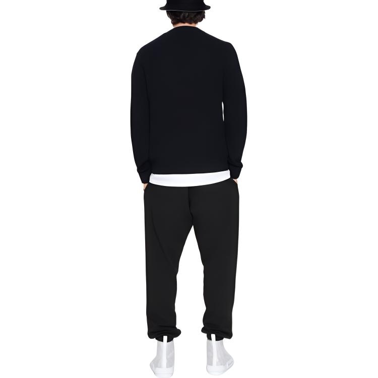 Dior FW22 Black Cashmere Cardigan — фото 4
