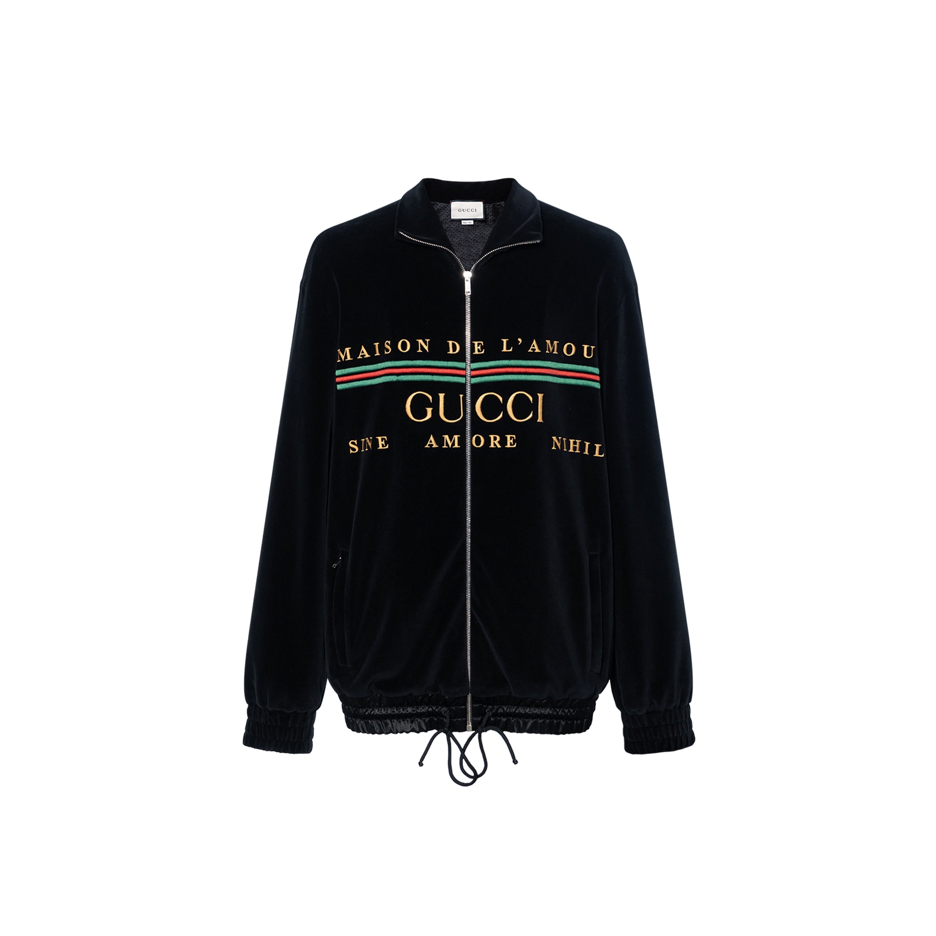 GUCCI/古驰 Gucci Zip Jacket Black