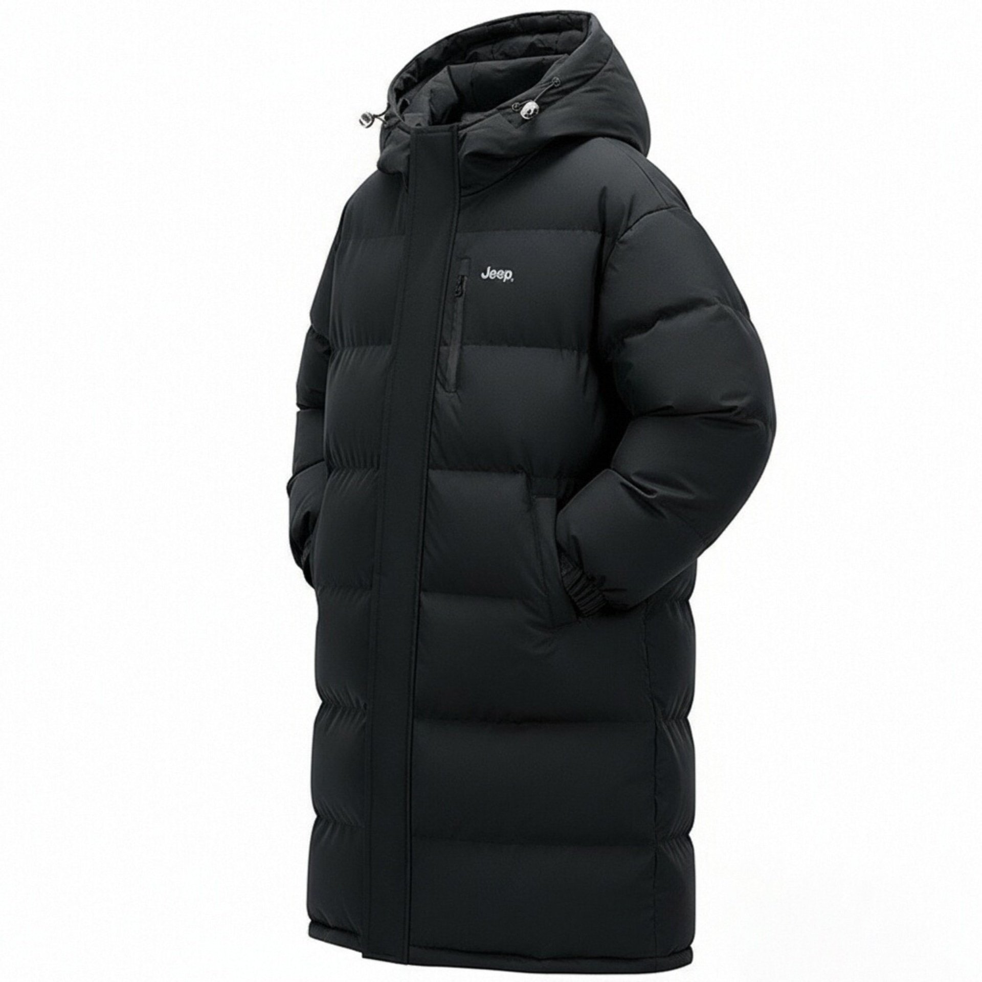 Jeep Fashion Sport Series Hooded Puffer Jacket