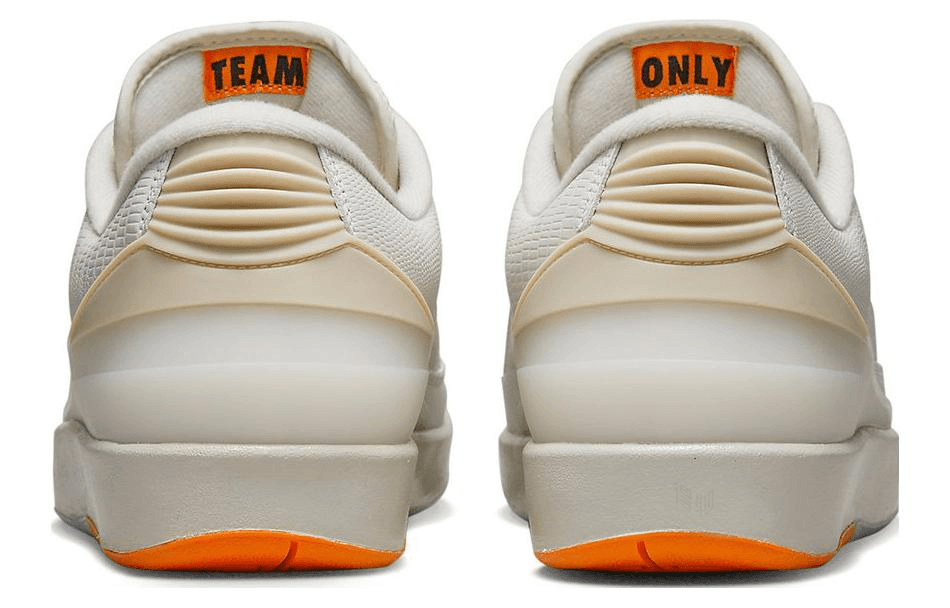 Jordan Shelflife x Air Jordan 2 Retro Low Off-White Orange — фото 8