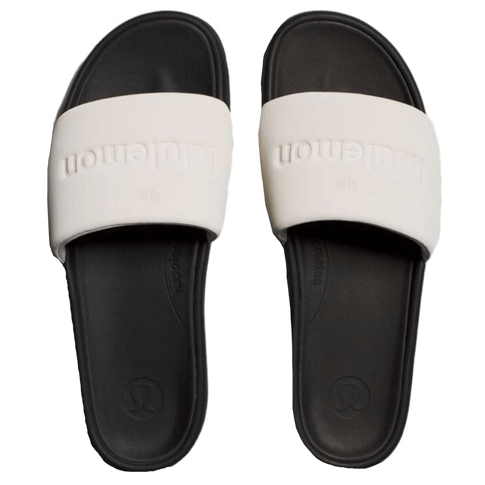 Lululemon Restfeel Slide White Black — фото 7