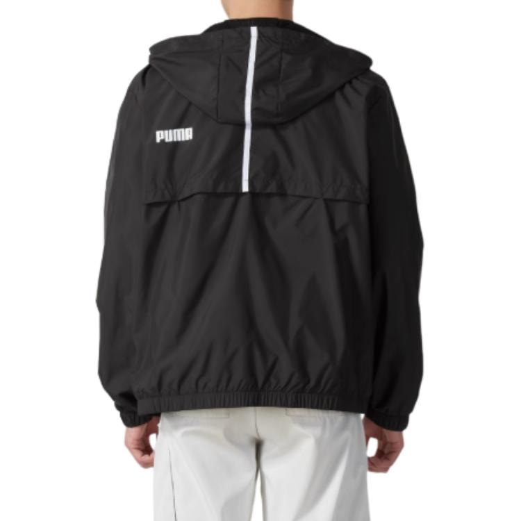 Puma Sports Lifestyle Hoodie Jacket Black — фото 2