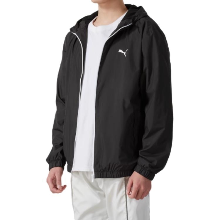 Puma Sports Lifestyle Hoodie Jacket Black — фото 1