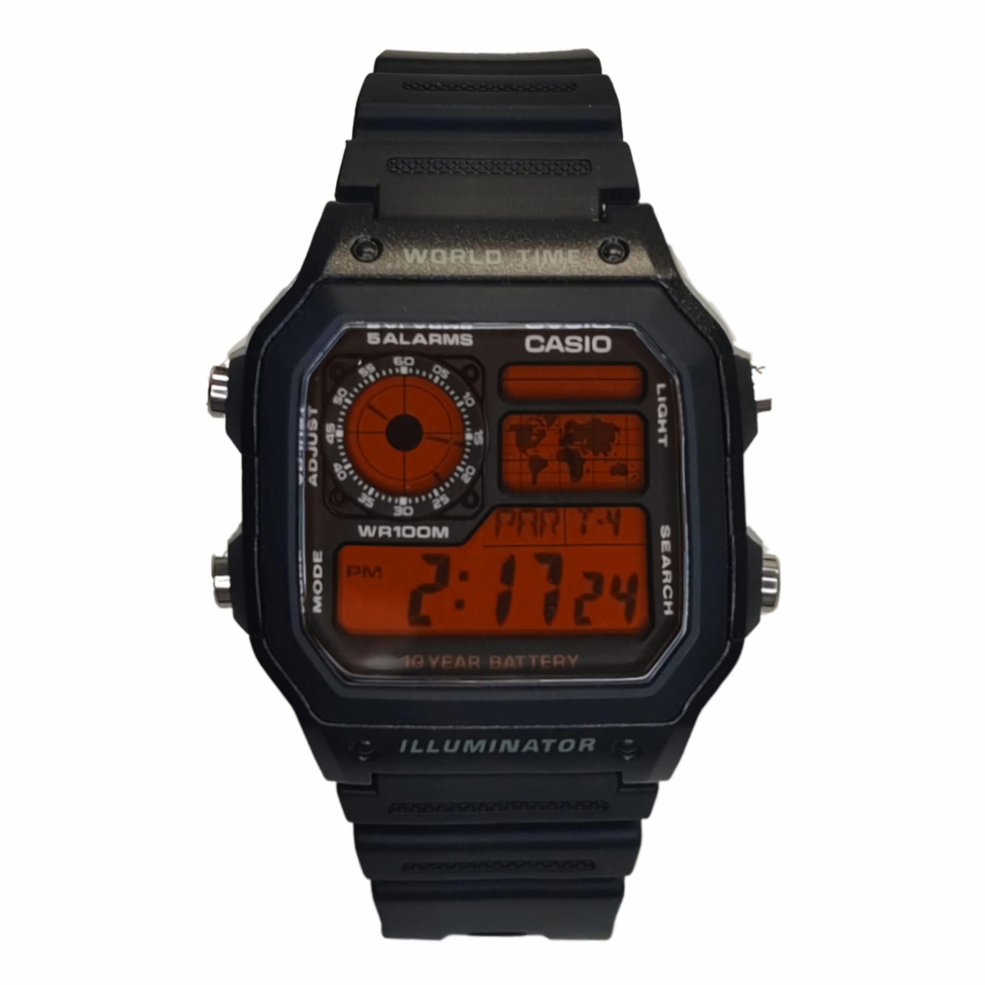 Casio YOUTH 10 AE-1200WH-1A — фото 6