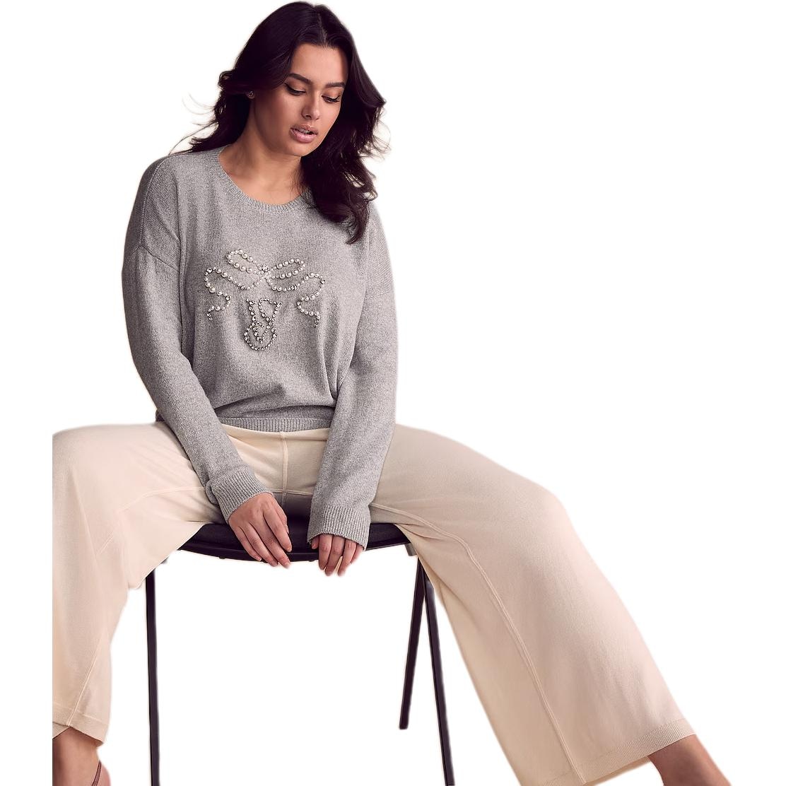 Victoria'S Secret Embellished Crewneck Sweater — фото 5