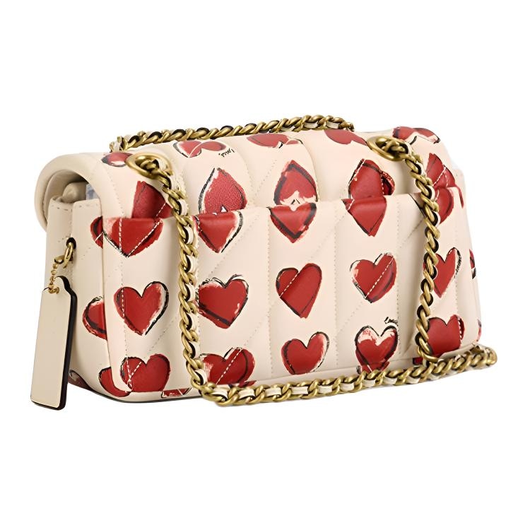 Coach Tabby 20 Quilted Heart Print — фото 1