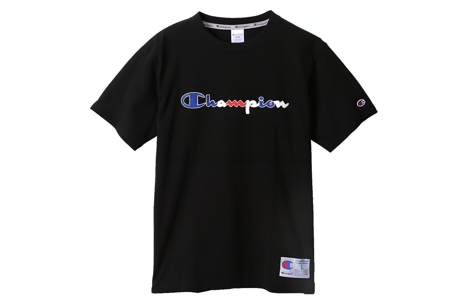 Champion Embroidered Logo Crewneck Tee