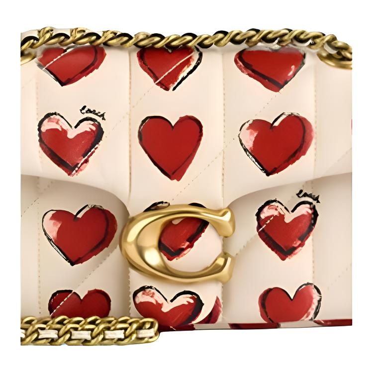 Coach Tabby 20 Quilted Heart Print — фото 3