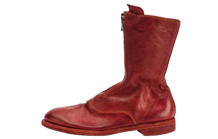 Guidi Ankle Boots Brown Red — фото 5