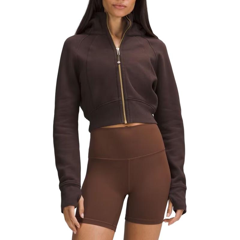 Lululemon Scuba Full-Zip Cropped Hoodie — фото 1