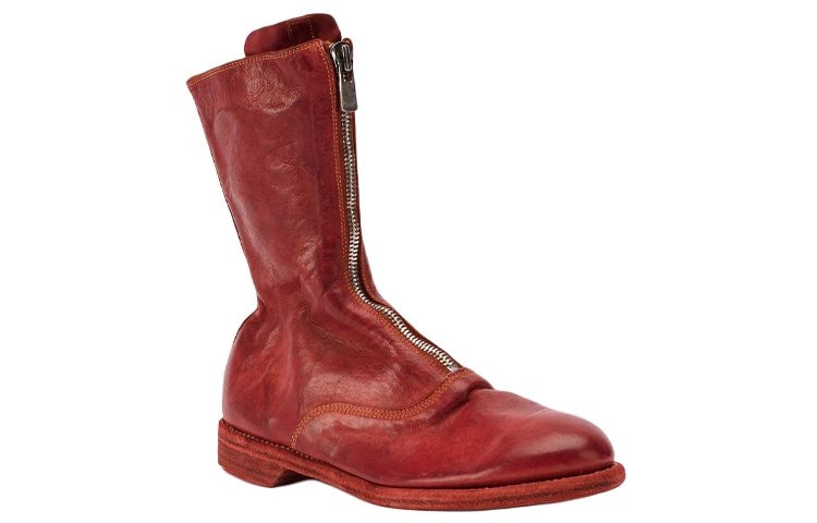 Guidi Ankle Boots Brown Red — фото 7