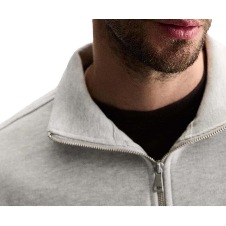 Zara Ribbed Turtleneck Sweatshirt — фото 6