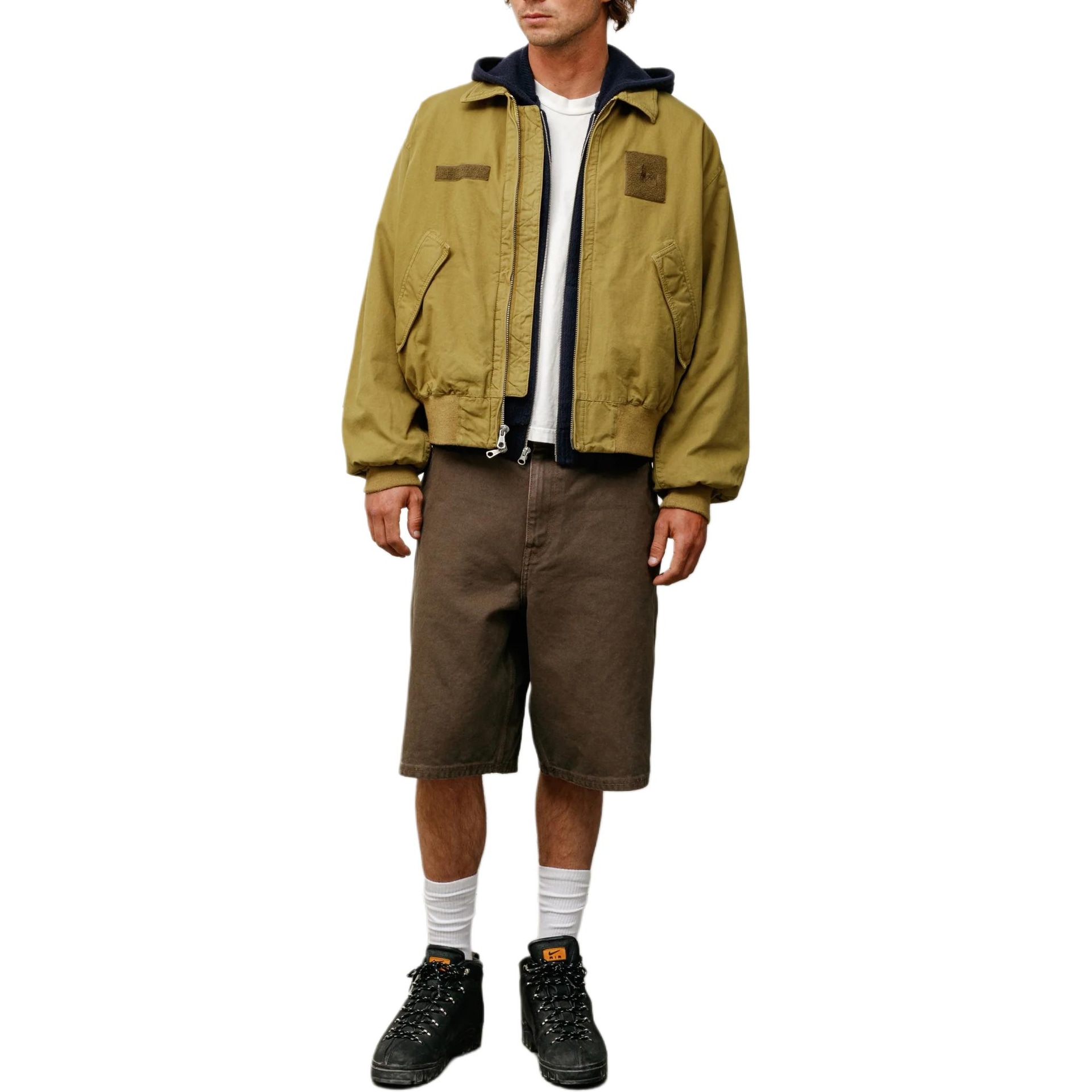 Stussy SS25 WORK SHORT WASHED CANVAS — фото 4