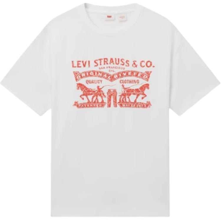Levi’s SS25 Double Horse Print Knit Tee