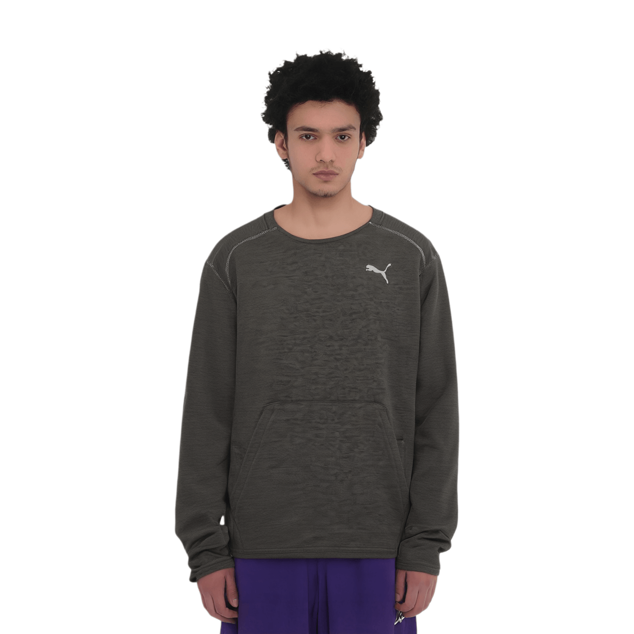 Puma 4 Symbols Cloudspun Sweatshirt Logo — фото 2