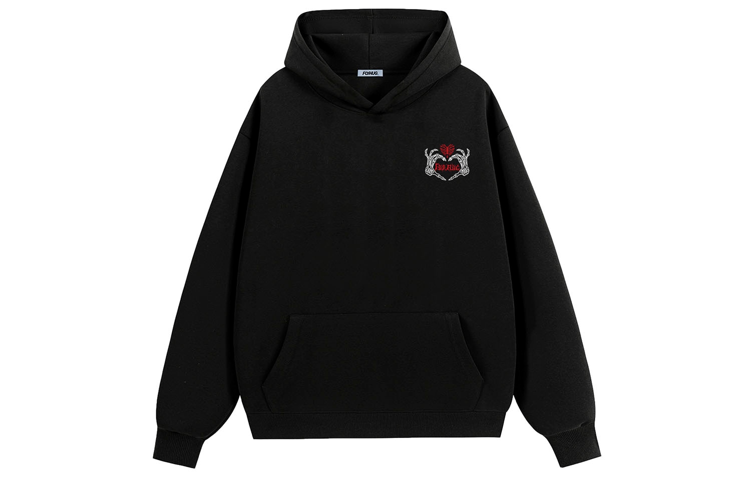 Forhug Gothic Skull Palm Hoodie — фото 1