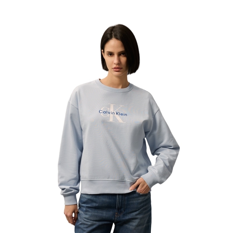 Calvin Klein Classic Embroidered Crewneck Sweatshirt — фото 2