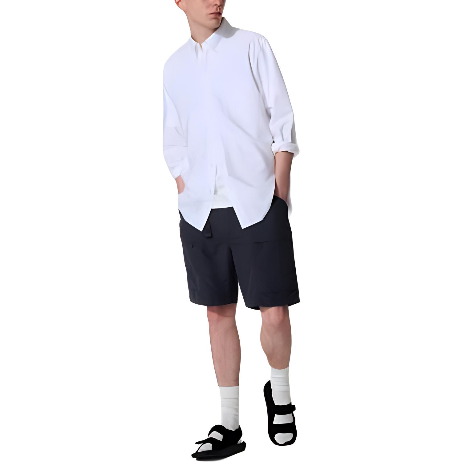 Uniqlo Casual Waterproof Shorts Dark Gray — фото 2