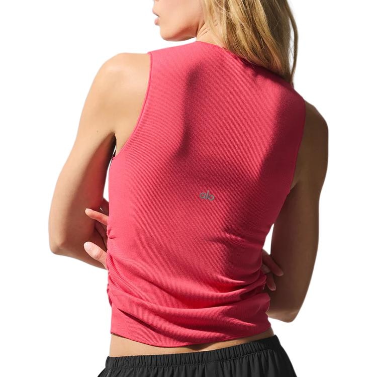 Alo Yoga Ribbed En Pointe Tank — фото 10