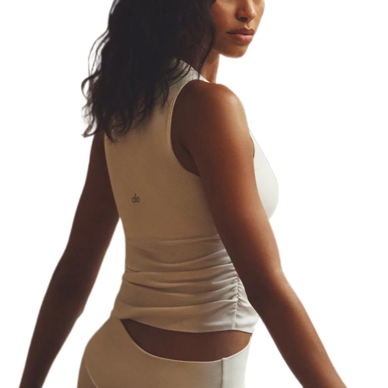 Alo Yoga Ribbed En Pointe Tank — фото 8