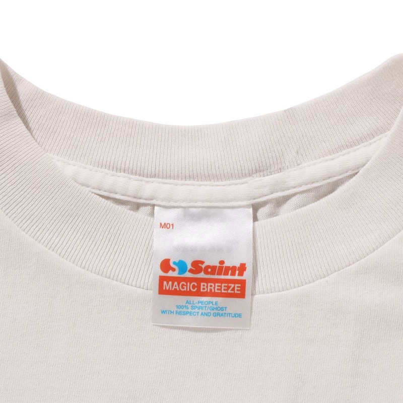 Saint Mxxxxxx BAPE FW25 Mask Print Tee — фото 3