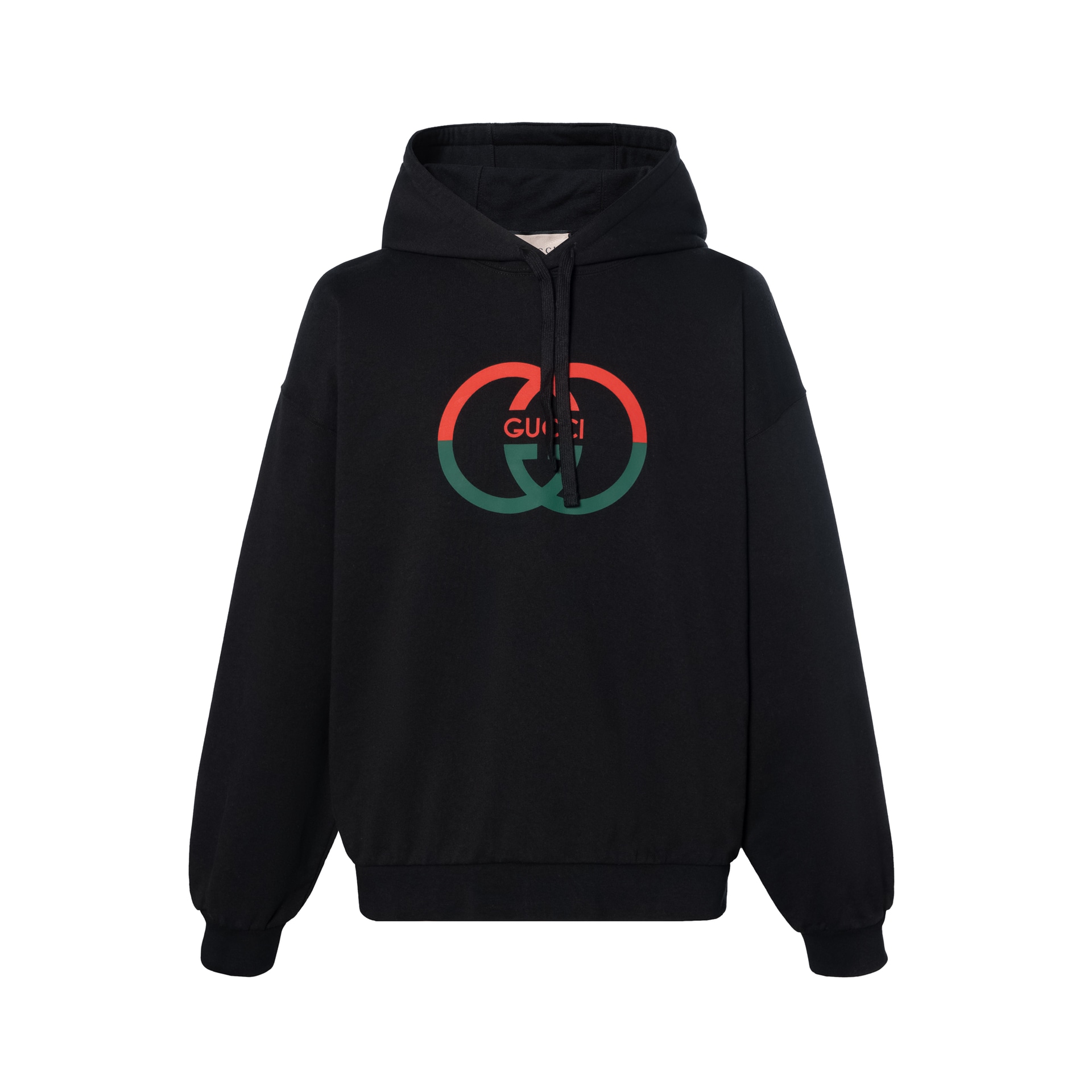 Худи Gucci SS24 Logo Hoodie Black