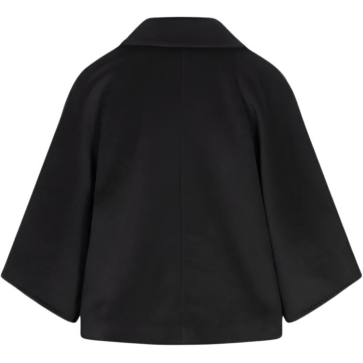 MaxMara Double-Breasted Cropped Blazer — фото 1