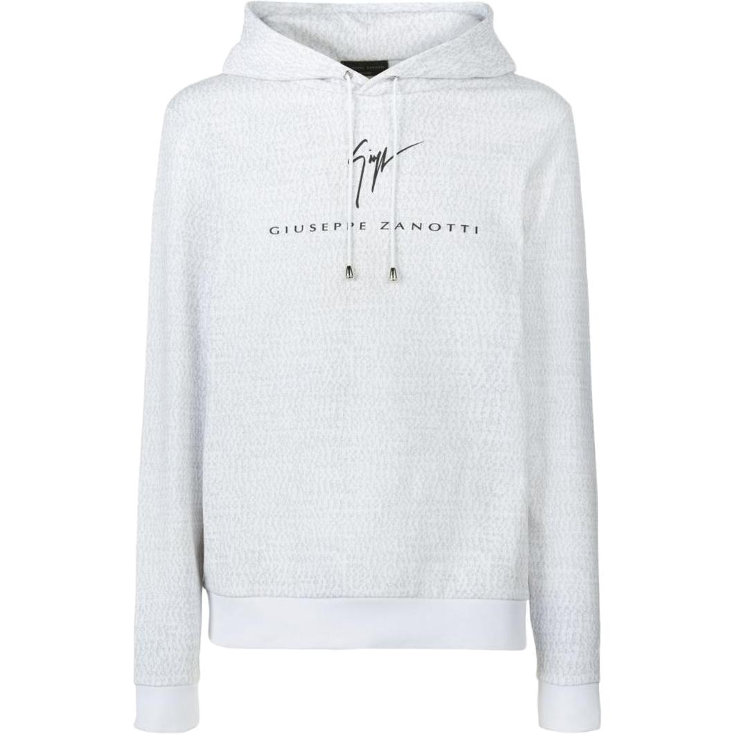 Giuseppe Zanotti GZ SS24 Hoodie Optical White