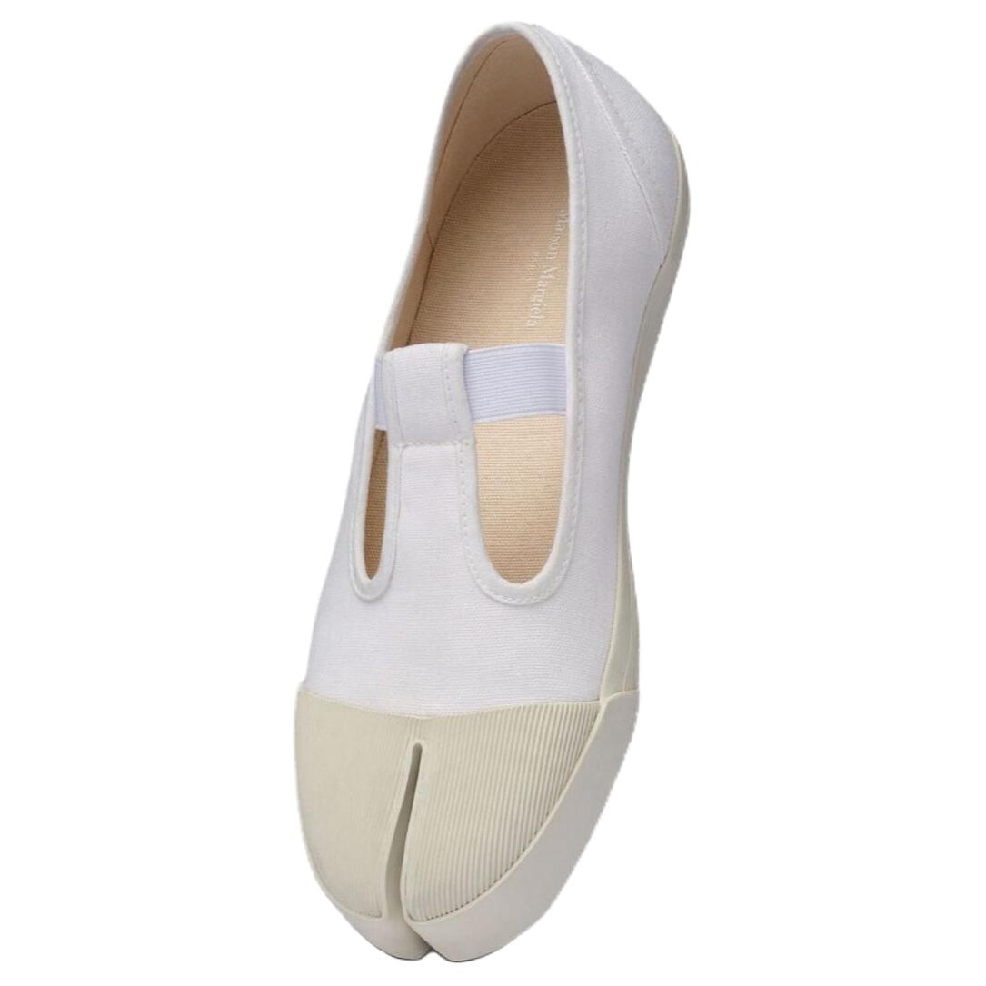 Maison Margiela Tabi Canvas Low White — фото 1