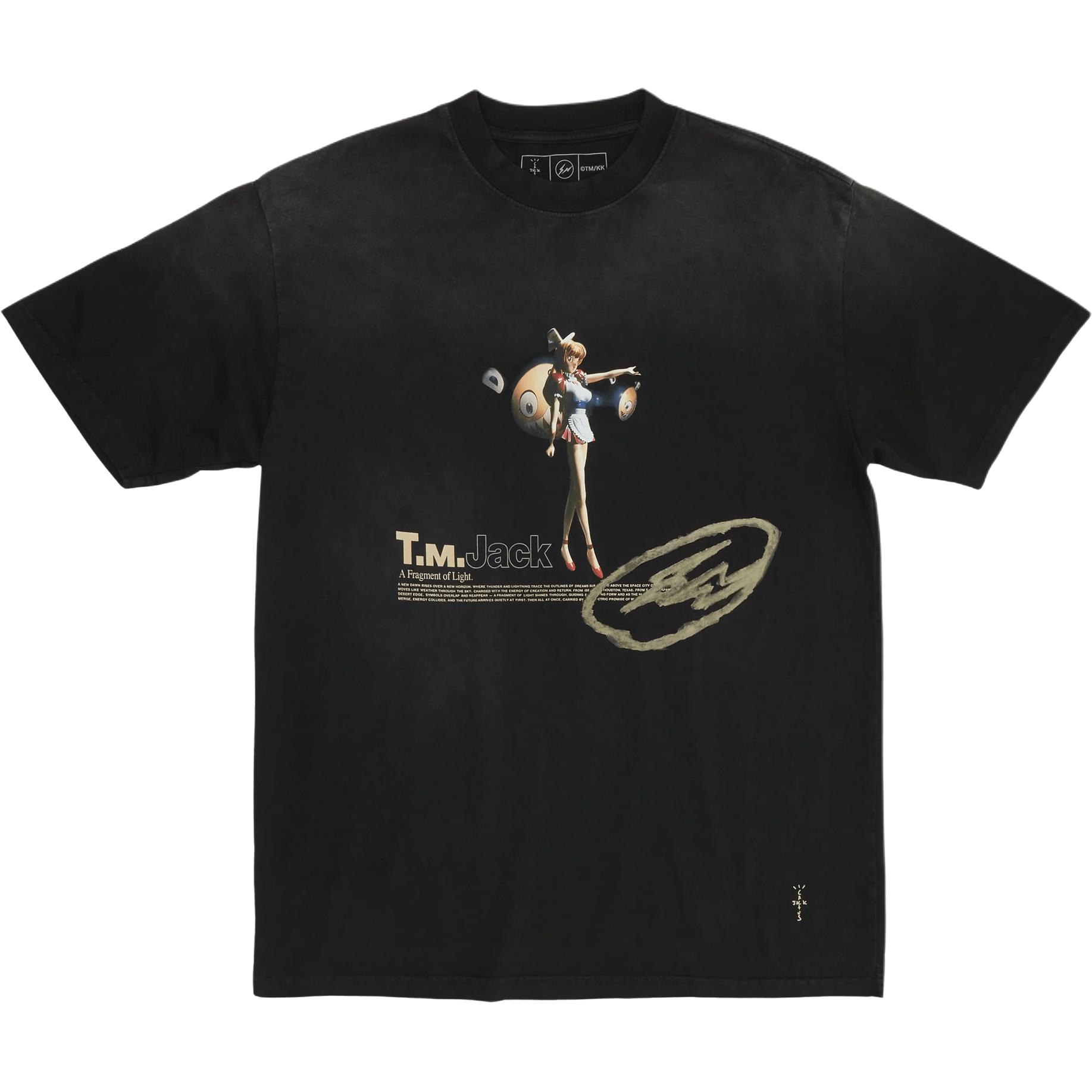 Футболка Travis Scott FRAGMENT x Takashi Murakami FW25 FRAGMENTX T