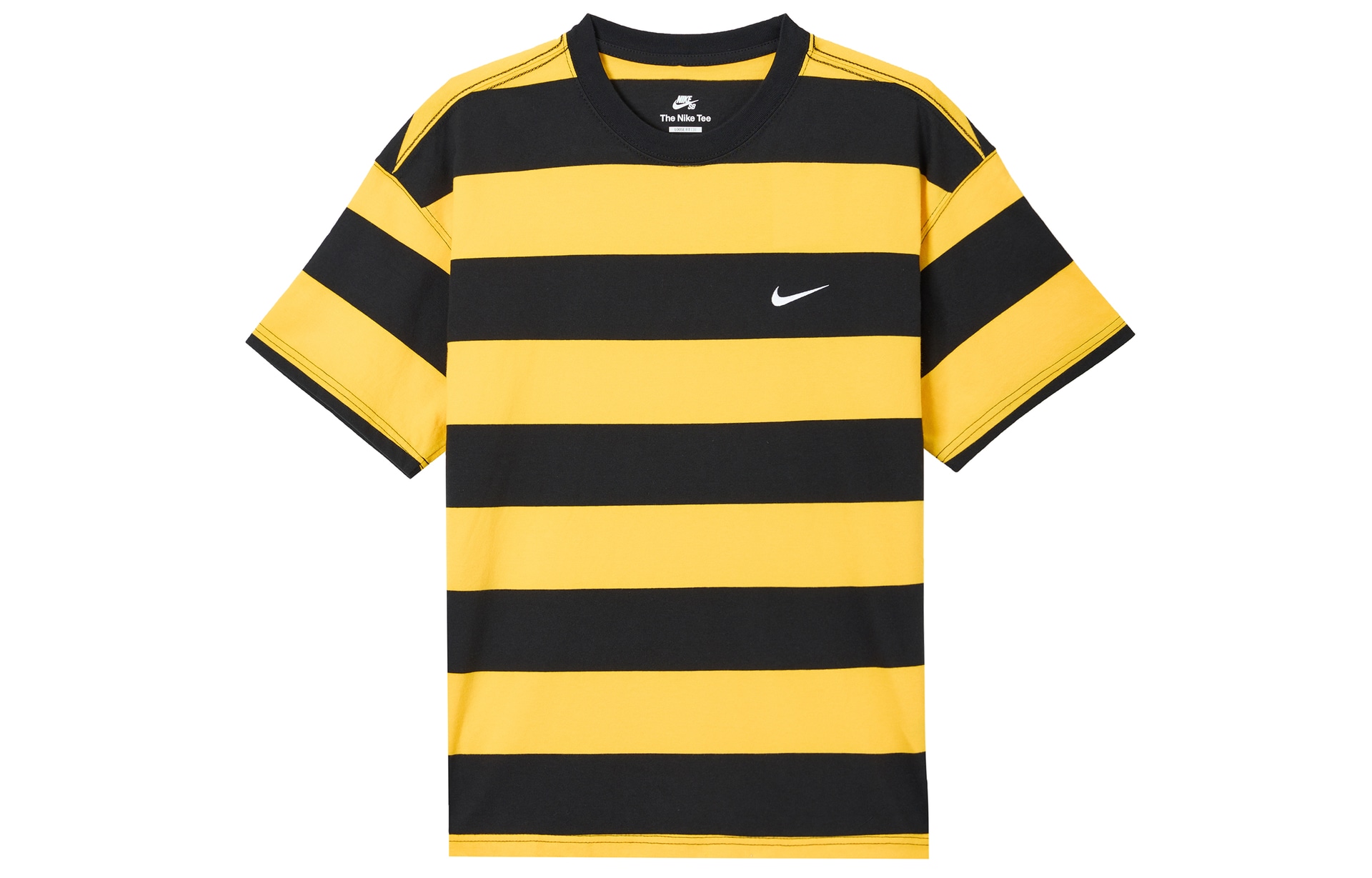 Футболка Nike SB Striped Loose Fit T-Shirt University Gold